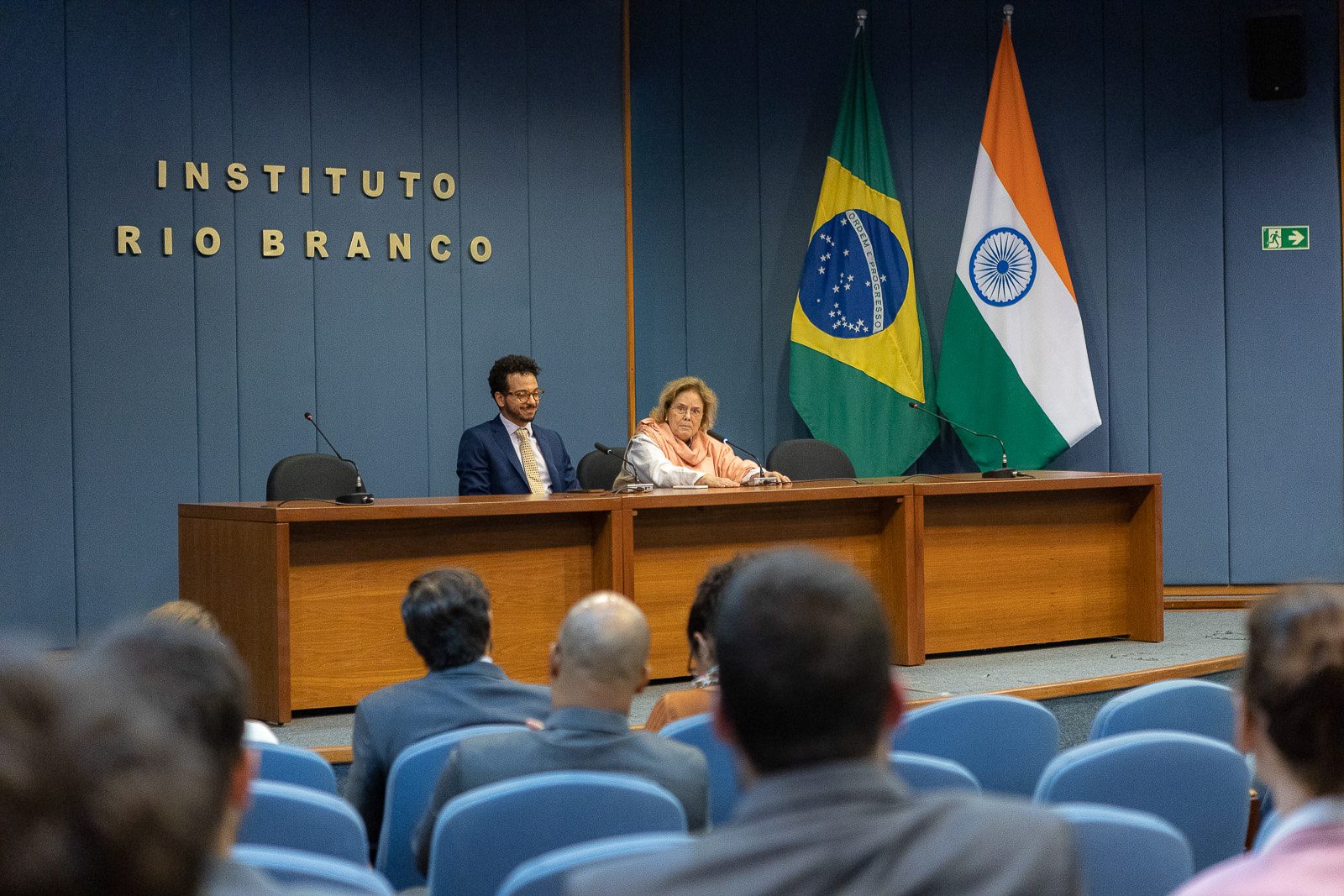 Cobertura da cerimônia de nomeação no Instituto Rio Branco